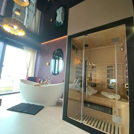 アパート Panorama Level 25 & 26 S P A Z Wanna I Sauna カトヴィツェ