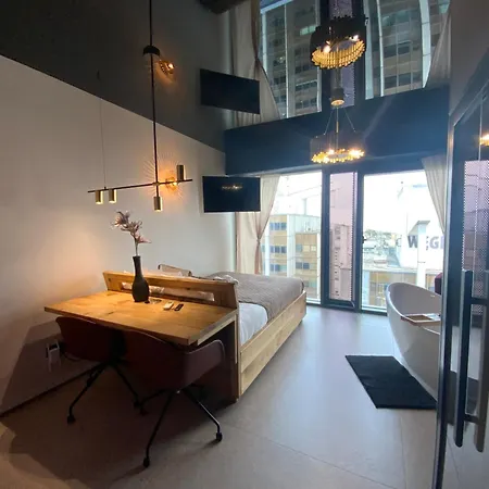 아파트 Panorama Level 25 & 26 S P A Z Wanna I Sauna *