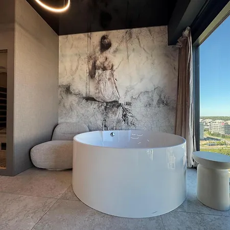 Panorama Level 25 & 26 S P A Z Wanna I Sauna 카토비체