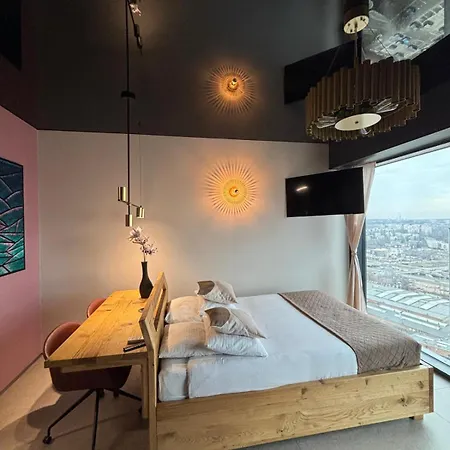 Appartamento Panorama Level 25 & 26 S P A Z Wanna I Sauna Katowice
