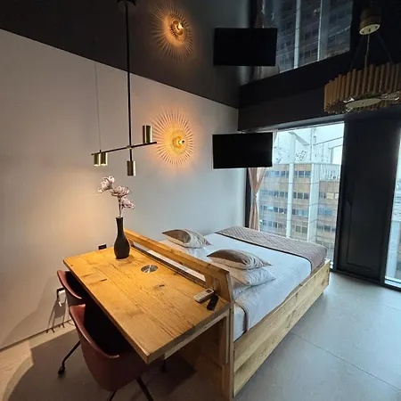 Appartamento Panorama Level 25 & 26 S P A Z Wanna I Sauna Katowice