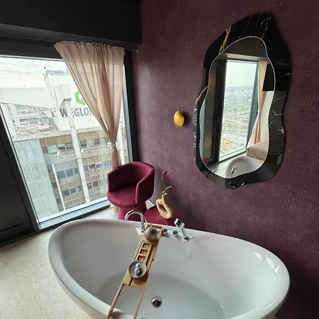Appartamento Panorama Level 25 & 26 S P A Z Wanna I Sauna Katowice