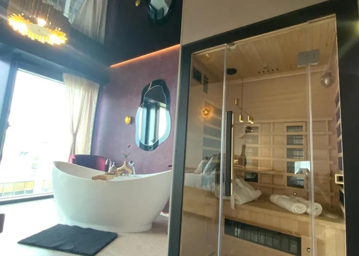 Apartament Panorama Level 25&26 S P A Z Wanną I Sauną Katowice