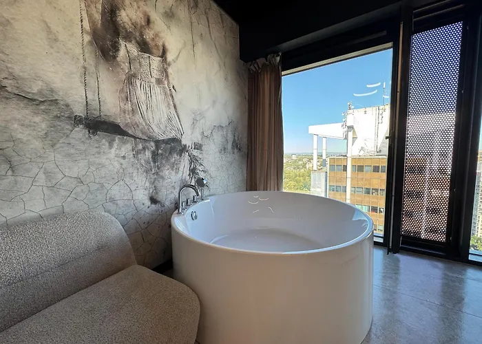 Panorama Level 25&26 S P A Z Wanną I Sauną Katowice