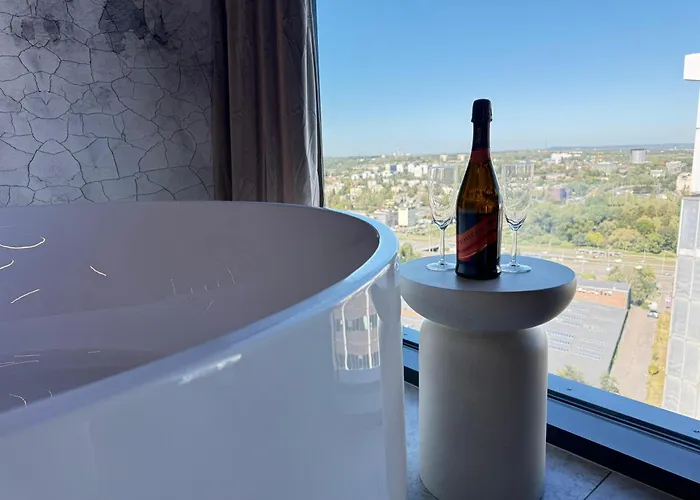 Panorama Level 25&26 S P A Z Wanną I Sauną *