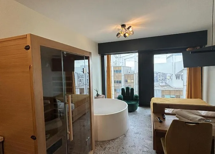 Panorama Level 25&26 S P A Z Wanną I Sauną Apartament