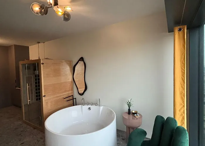 Panorama Level 25&26 S P A Z Wanną I Sauną Apartament