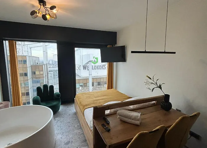 Panorama Level 25&26 S P A Z Wanną I Sauną *